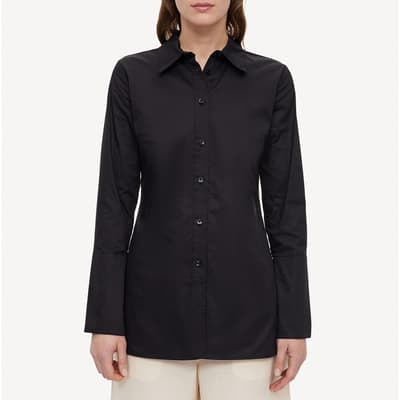 Black Organic Cotton Padano Shirt