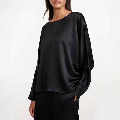 Black Odelleys Long Sleeve Blouse