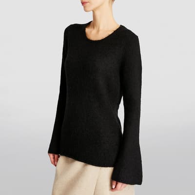 Black Wool Cyrema Jumper