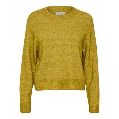 Olive Wool Blend Cila Jumper