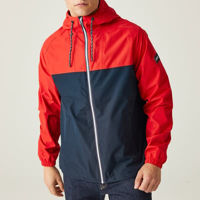 Navy/Red Belcastel Waterproof Jacket