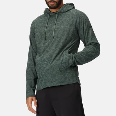 Green Edley Hooded Fleece