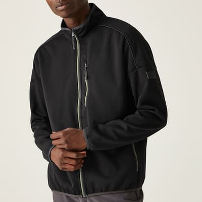 Black Kames Full Zip Fleece