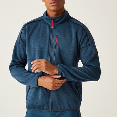 Navy Kames Full Zip Fleece