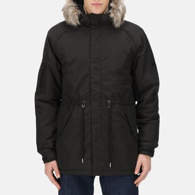 Black Salinger Waterproof Parka