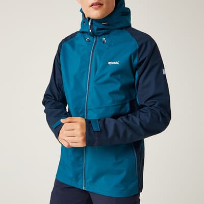 Blue Britedale Waterproof Jacket