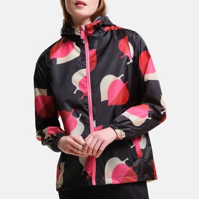 Pink Orla Kiely Waterproof Jacket