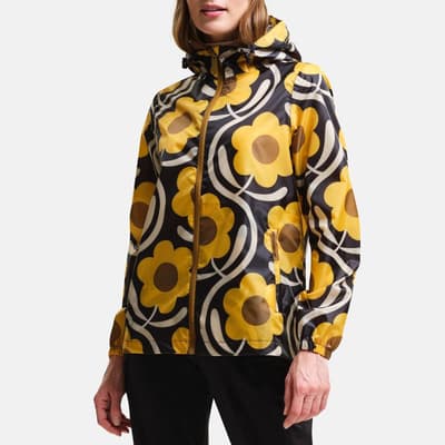 Yellow Orla Kiely Waterproof Jacket