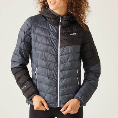 Grey Hillpack Hooded Jacket