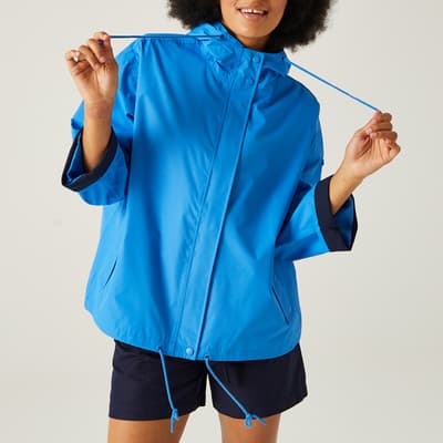 Blue Sarika Waterproof Jacket