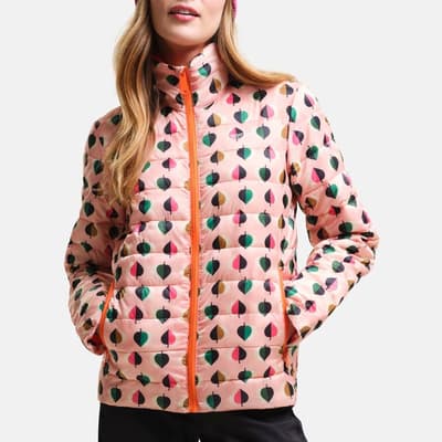 Pink Orla Kiely Baffled Jacket