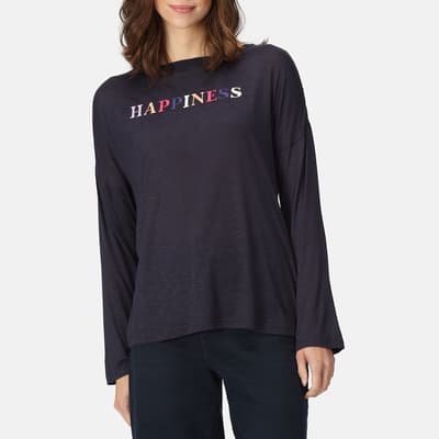 Navy Carlene T-Shirt