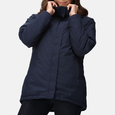 Navy Sanda Waterproof Jacket