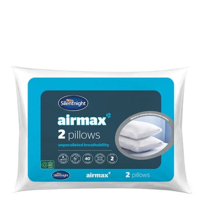 Silentnight Airmax Pillow, 2 Pack