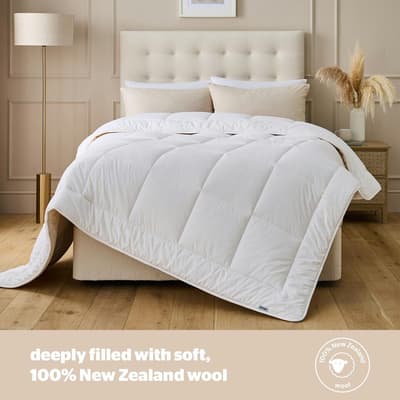 Silentnight Heavyweight Wool Duvet, Double