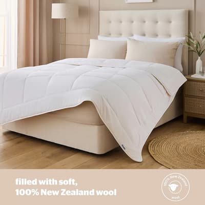 Silentnight Lightweight Wool Duvet, Double