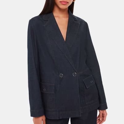 Dark Blue Joanna Denim Blazer