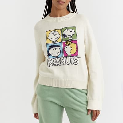 Cream Peanuts Gang Jumper