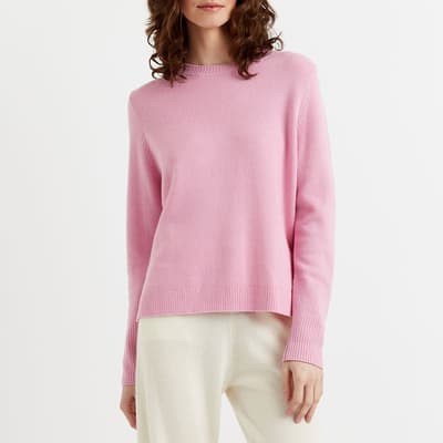 Pink Cashmere Boxy Jumper