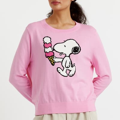 Pink BCI Cotton Ice Cream Sweatshirt