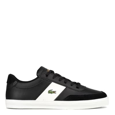 Men's Black/White Court Master Pro Trainers