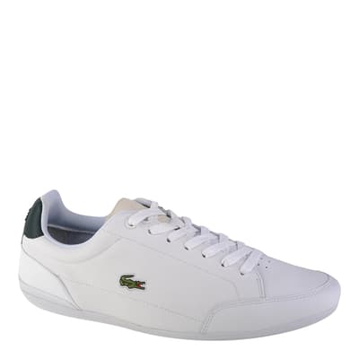 Men's White/Green Chaymon Crafted Trainers