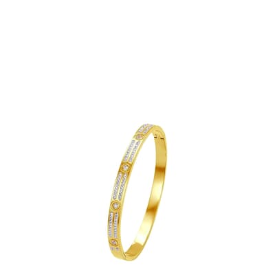 18K  Gold Pave  Bangle