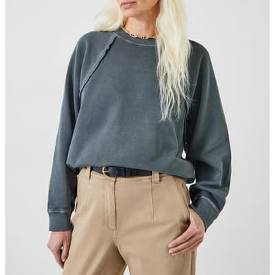 Grey Nadine Cotton Sweatshirt