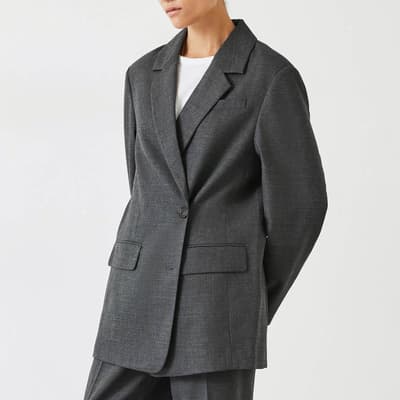 Grey Carla Tailored Blazer