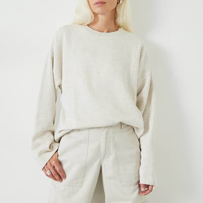 Beige Bobby Cotton Sweatshirt