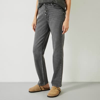 Grey Dani Mid Authentic Jeans