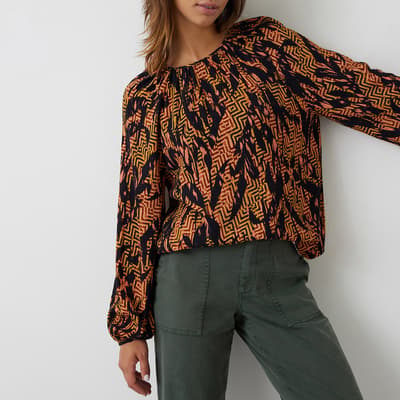 Multi Daliah Textured Top