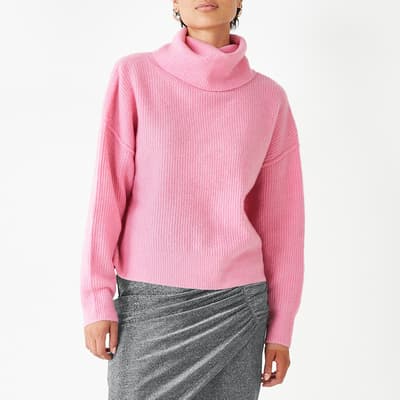 Pink Meryll Wool Blend Jumper