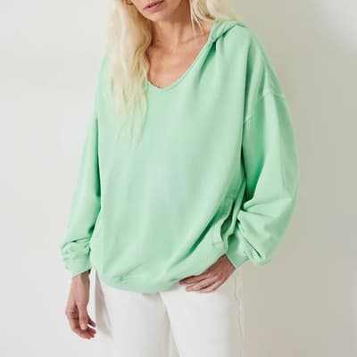 Green Jude Cotton Hoodie