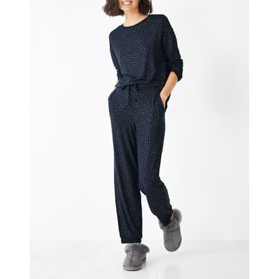 Navy/Rose Ellis Pyjama Set