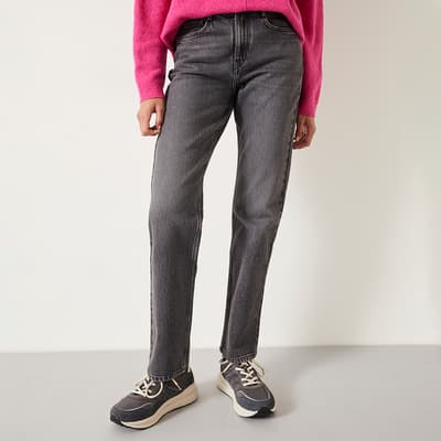 Grey Laurie Straight Leg Jeans