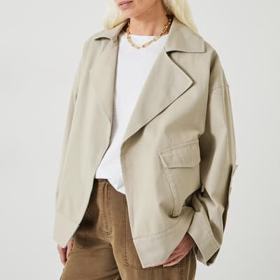 Beige Renee Cotton Jacket