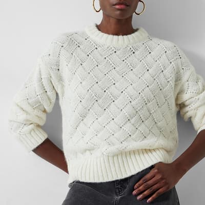 Cream Emmy Wool Blend Jumper