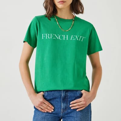 Green French Exit Cotton T-Shirt