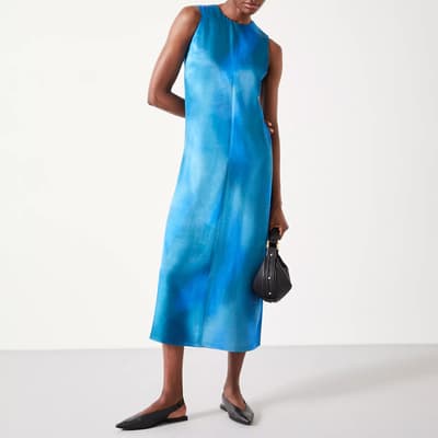 Blue Jade Ombre Maxi Dress