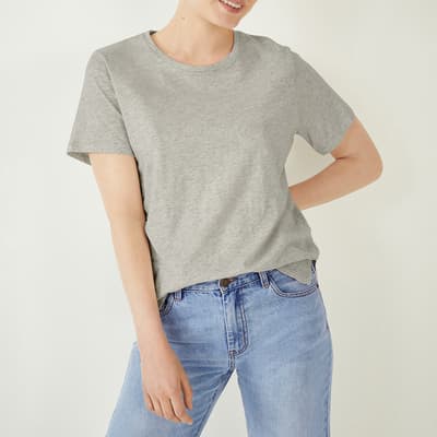 Grey Cali Cotton T-Shirt