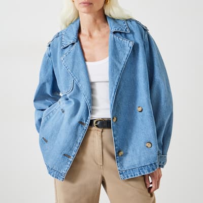 Blue Denim Yasmin Cotton Jacket