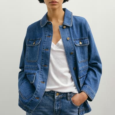 Blue Denim Nora Cotton Jacket