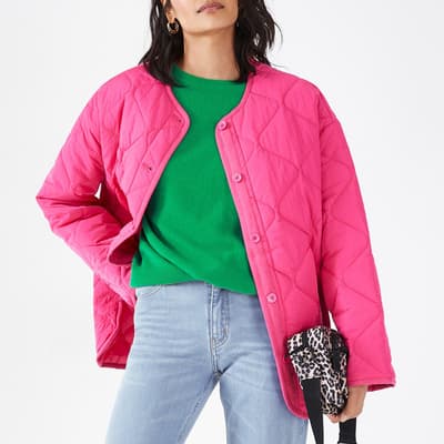 Pink Joy Quilted Jacket