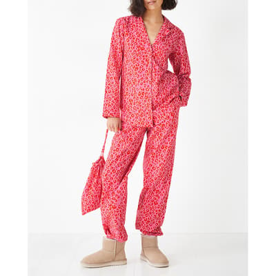 Pink Liv Cotton Pyjama Set