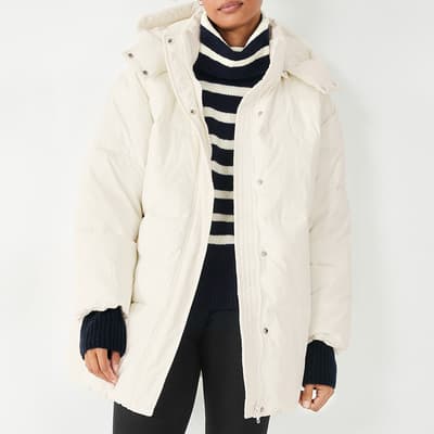 Cream Softa Puffer