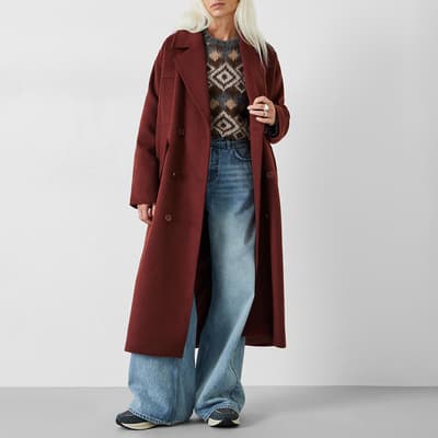 Brown Maddie Relaxed Coat