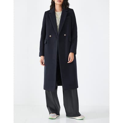 Navy Poppy Coat