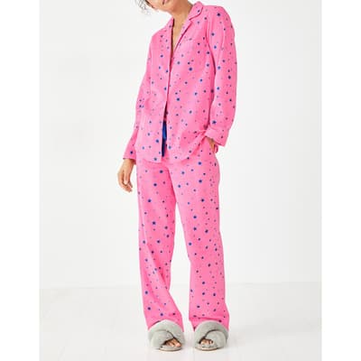 Pink Liv Cotton Pyjama Set