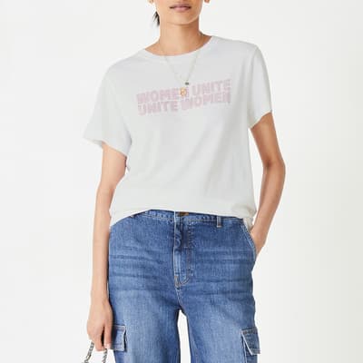 White Women Unite Cotton T-Shirt